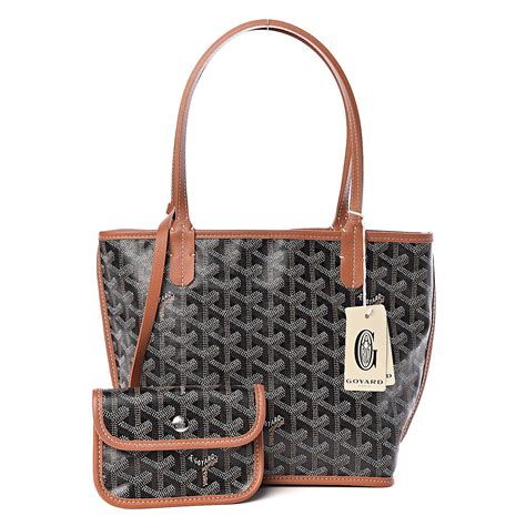 small goyard purse|goyard mini anjou black.